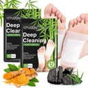20 Pcs Foot Pads, Pure Natural Bamboo Vinegar Ginger Powder Foot Pad for Foot Care, Deep Cleansing Foot Pads