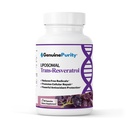 Liposomal Trans Resveratrol 500mg, 60 Vegan Capsules to Support Cellular Health, Antioxidant Activity & Overall Wellness - Non-GMO Trans Resveratrol Supplement for Daily Vitality