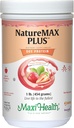 Maxi- Health NatureMAX PlusTM Energy Support Drink Soy Protein Powder - Sugar Free Diet Supplement - 20g Protein Per Serving - Natural Strawberry Flavor - Kosher Witamina - 1lb