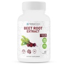 Red Beetroot Extract 1300mg per Serving - Sproszkowany suplement Beetroot - 60 kapsułek - 1 miesiąc - Vegan Friendly - Made in USA