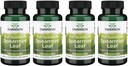 Swanson Spearmint Leaf (Mentha Spicata) -Full Spectrum Herbal Supplement Supplement supplement Digestive Health '&' Lekkie problemy żołądkowe - (60 kapsułek, 400mg każdy) 4 Pack
