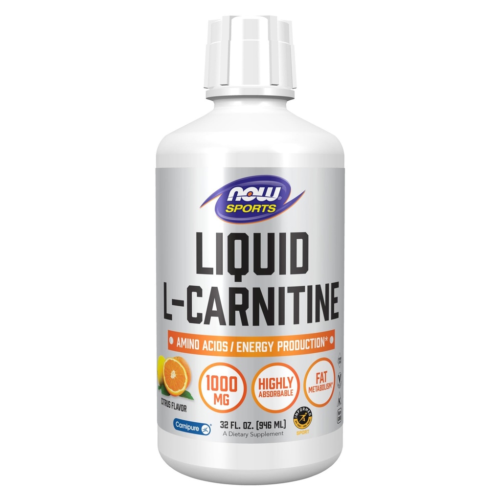 Teraz Żywność Sport, Płynna L- Karnityna, Citrus, 1000 mg, 32 fl oz (946 ml)