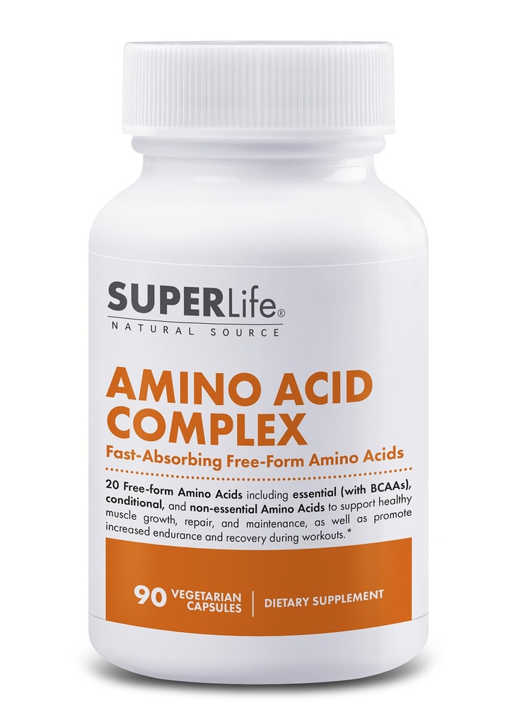 Acid Amino Complex - Szybkie wchłanianie & Wolna forma Essential & Branched Chain Amino Acids BCAA