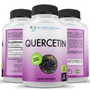 DOKTOR ZALECONY DOKUMENTY Quercetin 1000mg per serving - 120 kapsułki wegetariańskie, suplement witaminy, 60 Day Supply, (Vegan i Non-GMO)
