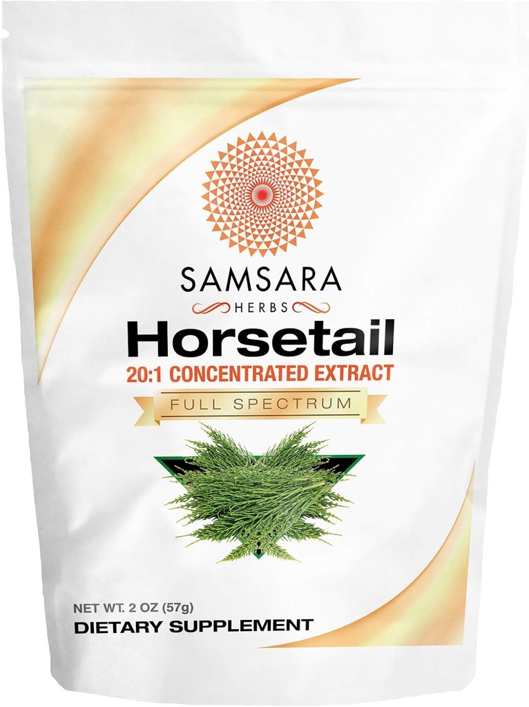 Samsara Herbs Horsetail Proszek (2oz / 57g) - 20: 1 koncentrat ekstrakt