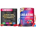 Jednowodzian Gummies dla mężczyzn i kobiet, 9000MG Gummies Kreatywnych Cukru Free -BCAA 2: 1, B12 B6 dla Boost Siła, Focus & Endurance, Wegan, Non-GMO