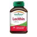 Jamieson Lecithin 1200 mg, 100 Softgels - Źródło Choline Liver Protection
