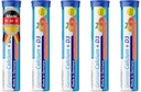 Niemiecki Wapń + VIT. D - 100 Wegetariańskie napoje Effervescent Tablets - Orange- Grapefruit Flavor - Made in Germany