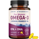 Fish Oil Omega 3 Supplements for Women Netherlands 124; DHA + EPA Nether124; Heart Health, Hormon Balance, Skin & Wellness Support Betting 124; 600MG Omega3 + 800MG Evening Primrose Oil Nether124; Omega 3 Supplement for Women Netherlands 124; 120 Ct.