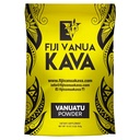 Fidżi Vanua Kava Vanuatu Proszek, Kava Proszek korzeniowy wykonany z czystej Noble Kava z Sun- Suszone Korzenie boczne, Premium z Kavalactones, Łatwy do przygotowania średnio grind Kava, 16 oz, 1 funt