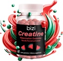 Gummy z arbuzem dla mężczyzn i kobiet, Gummy jednowodzian dla stworzenia, Gummy z aromatu arbuza, Trening, Wzrost mięśni, & Suplement do Odzyskiwania, Wegan & Gluten Free (60 szt.)