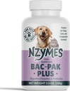 Nzymes ® Bac- Pak Plus 100 Grams Enzymy i Probiotyki do trawienia, Lose Stors, Biegunka, Zaparcia, Ulepszone Wychwyt odżywczy - Made in The USA