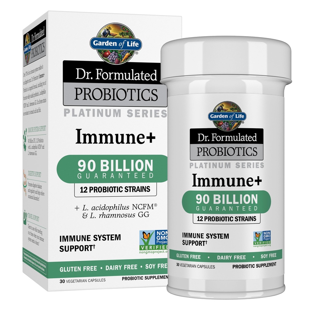 GARDEN OF LIFE Dr Probiotyk odporności platynowej, 30 CT