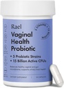 Probiotyki Rael dla kobiet - pH Równowaga Suplement z Prebiotyki, Vaginal Immune Health, Yeast & Flora Wsparcie, Kontrola zapachu, Wegan (30 Służenia)