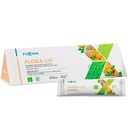 FuXion Flora Liv Reg. 124; Drinki probiotyczne: 124; Probiotyki dla kobiet i mężczyzn: 124; Gut Health: 124; Pomaga w równowadze roślinnej Flora Instestinal 124; Lactobacillus i Bifidobacterium Reg. 124; Sweet Granadilla Flavor Reg. 124; 28u