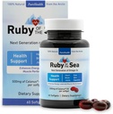 Marine Oil Supplement - All Natural Calanus Oil, Astaksantyna, Omega-3 i Kwasy tłuszczowe - Heart and Brain Health Nutritional Supplements