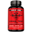 Prime Labs Prime Test Pro - Testosterone Supplement for Men - Test, Vitality, & Energy Booster - with Ashwagandha, PrimaVie Shilajit Extract, & DIM - 60 Capsules