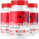 (3 Pack) GlucoBio kapsułki - Oficjalne Gluco Bio Support Pills, Zaawansowana formuła dla równowagi ogólnej, GlucoBio Pigułki, Suplement GlucoBio, Opinie Glucovio, 90 Kapsułki na 3 miesiące