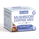 ECO- TASTE Mushroom Coffee Mix, Zaprojektowany dla równowagi z Ashwagandha, Eleuthero, Chaga, Nasiona Spin - 12 Sachets