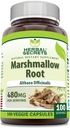 Herbal Secrets Marshmallow Extract Supplement Agregat 124; 480 Mg Agregat 124; 100 Veggie Capsules Agregat 124; Non-GMO Agregat 124; Gluten Free Agregat 124; Made in USA