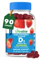 Żywy Sugar Free Witamina D 5000 IU - Great Desting Natural Flavor Gummy Supplement - Gluten Free Vegetarian GMOFree Chewable - dla immunologicznego wsparcia i zdrowia kości - dla dorosłych - 90 Gummies