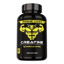 Prime Labs Monohydrat kapsułki kreatynowe - 5g (5000mg) - Wzrost mięśni, Odzysk, Funkcje mózgu - dla mężczyzn i kobiet - 120