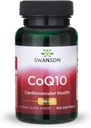 Swanson CoQ10 - Energy Antioksydant Support - Coenzym Q10 Supplement - (100 Softgels, 100 mg Each)