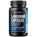 Kapsułki L-argininowe z L-cytruliną - suplementem tlenku azotu - L arginina i L mieszanka cytruliny - 60 Count - Vegan, Non-GMO Kapsułki dla wydajności, Endurance i wsparcia mięśni - 1 miesiąc dostaw