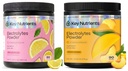 KLUCZOWE NUTRIMENTY Ultimate Hydration & Recovery Electrolyte Bundle - Tropikalna brzoskwinia Mango & Świeży różowy Lemoniada, Sugar- Free, 90 Służenia Każdy
