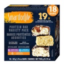 Smart for Life - Wysokie białko, niskocukrowy pasek odmiany, Gluten Darmowy karmel migdały, czekolada i masło orzechowe Czekoladowe Chrupiące Meal Bary Zamienniki działa z Cookie Diet Non-GMO 18ct