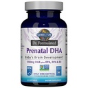 Garden of Life Dr. Formulated Prenatal DHA Fish Oil - 500mg DHA & DPA in Triglyceride Form 100% DV Vitamin D3, Single Source, Mercury Free Omega 3 Supplements for Women's Health, 30 Softgels