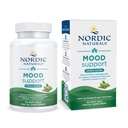 Nordic Naturals Mood Support Omega Blend - Unflavored - 60 Soft Gels - 1400 mg Omega-3 Suplement z EPA & DHA - Promotes Balanced Mood and Serenity - Non-GMO - 30 Servings