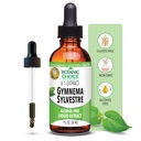 Gymnema Sylvestre- Liquid Extract, Alkohol wolny, Gluten wolny, Non-GMO, Dropper, Bottle- 1 oz