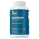 Dr. Tobias Magnezu Bisglicinate, Wysoka Absorpcja Magnezu Buffered Chelate Complex, 200 mg na kapsułkę, Supports Energy, Muscle, Bone & Joint Health, Non-GMO Magnezu suplement, 120 kapsułki