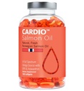 Wysoka wytrzymałość Omega 3 Olej rybny - 1000mg, Łosoś norweski Olej z EPA & DHA, bez burpingu lub posmaku, suplement Omega 3 do kwasów tłuszczowych do oczu, mózgu i serca, postać triglicerydów - 180 kapsułek
