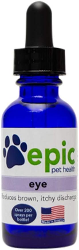 Eye - All Natural Liquid Supplement for Improved Eye Health - Reduces Brown Absolution - for Best Results Mist Over Head and Put in Food & Water - Made in USA (Dropper, 1 unce)