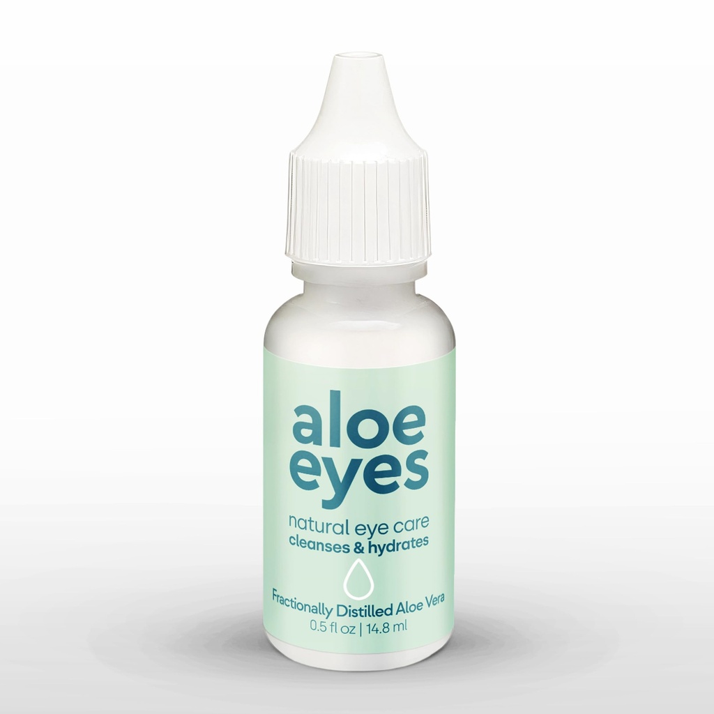 Krople - Relief na suche oczy - Naturalna pielęgnacja oczu - Alternatywa dla chusteczek do oczu - Skontaktuj się ze Soczewką Przyjazną - 0.5 Fl oz