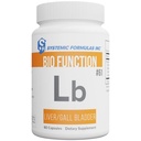 Kombinacje systemowe Lb - Wątroba / Żelazo Bladder 60 Kapsułki Bio Function # 61. Wątroba + Gall Bladder Supplement. Zawiera czerwony proszek korzeniowy buraków.