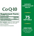 Nature 's Bounty CoQ10, Wspomaga zdrowie serca, Suplement diety, 100mg, 75 Softgels (Opakowanie 2)