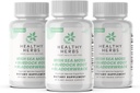 Zdrowe Herbs Wildcrafted Sea Moss Kapsułki 124; 2280mg Zaawansowany Ocean Greens Complex Irish Sea Moss Supermix 124; US- Made, Vegan, Non-GMO, Easy- Swallow (3- Pack)