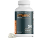 Bronson Witamina C 500 MG Wspiera zdrowy system immunologiczny i ochrony przeciwutleniaczy, Non-GMO, 250 Tabletki wegetariańskie