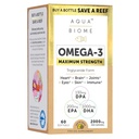 Enzymedica Aqua Biome Maksymalna moc Omega 3 Olej rybny, 60 Softgels