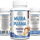 Muira Puama kapsułki - koncentrat 4: 1 Ekstrakt, ekwiwalent 2200mg na kapsułki, 60 kapsułek