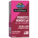 Ogród Życia Dr Spreparowane kobiety pH Probiotyki 50 Miliard CFU, Pre + Pro + Postbiotyki - Pomocnictwo pokarmowe, immunologiczne i pochwowe, Ziemniaki, Acacia, Postbiotyczne Metabolity, 30 Day Supply