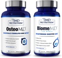 1MD Nutrition OsteoMD & BiomeMD dla kobiet w grupie 124; Kompleksowe wsparcie kości i zdrowie moczu
