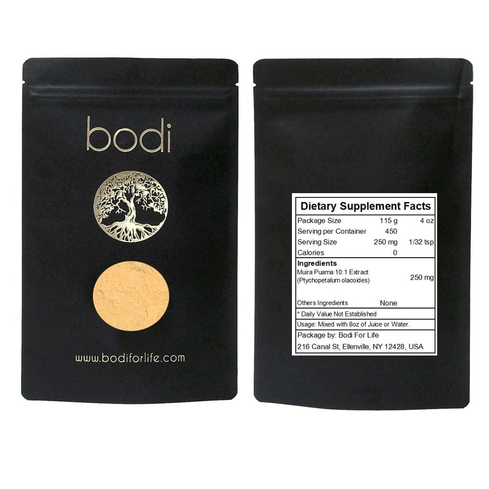 bodi: Muira Puama Proszek Pył 124; 4oz do 5lb Pure Natural Hand Crafted (4 oz)