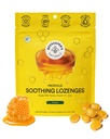 Soothing Honey Cough Drops - Wsparcie immunologiczne z witaminą D, Cynk i Propolis - przez Beekeeper Naturals - Throat Soothing Lozenges, 14 Ct