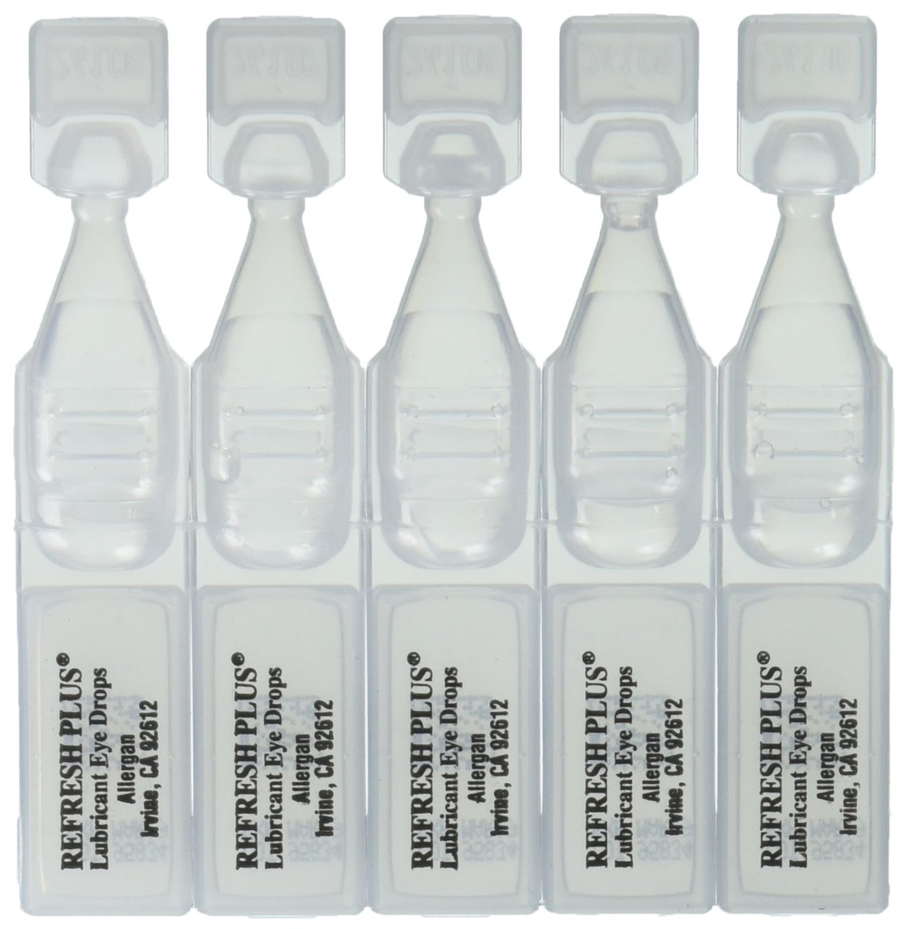 Allergan Refresh Plus krople do oczu smaru, Rozmiar wartości, 70 ct.
