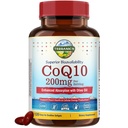 Terranics CoQ10 200mg, Koenzym Q10 Suplement z Extra Virgin Olive Oil do zwiększonej absorpcji, Made in USA, Wspiera zdrowie serca, Ochrona przeciwutleniająca, Produkcja energii, Non-GMO, 120 Softgels