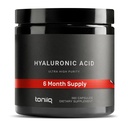 Hialuronic Acid Supplements - Lab Tested 95% Ultra High Purpure - Fermentowane i Biodostępne z witaminą C - Trzecia strona Lab Tested - 360 Kapsułki